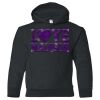 18500B Youth Heavy Blend Hooded Sweatshirt Thumbnail